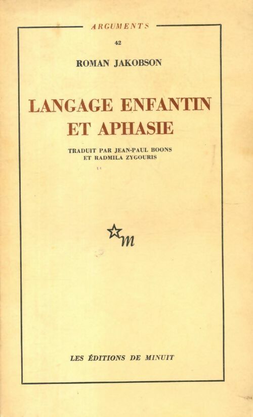 Livrenpoche : Langage enfantin et aphasie - Roman Jakobson - Livre