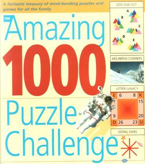 Livrenpoche : Amazing 1000 puzzle challenge - Robert L. Allen - Livre