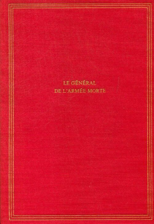 Livrenpoche : Le général de l'armée morte - Ismail Kadaré - Livre