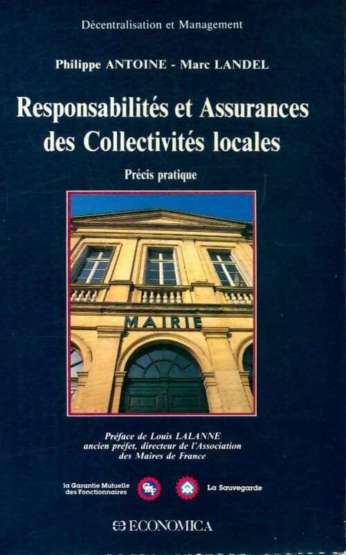 Livrenpoche : Responsabilités et assurances des collectivités locales - Philippe Antoine - Livre