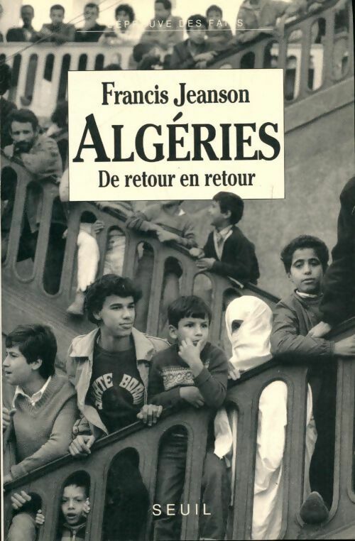 Livrenpoche : Algéries. De retour en retour - Francis Jeanson - Livre