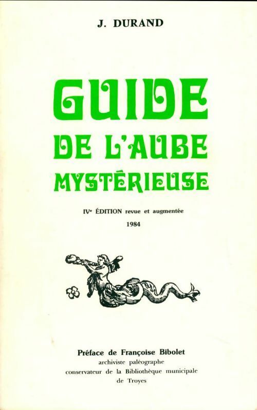 Livrenpoche : Guide de l'aube mystérieuse - Jean Durand - Livre