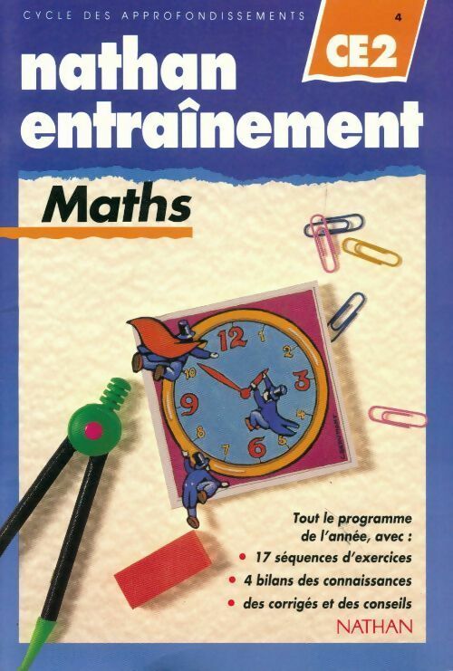 Livrenpoche : Nathan entraînement. Maths CE2 - Jacques De Vardo - Livre