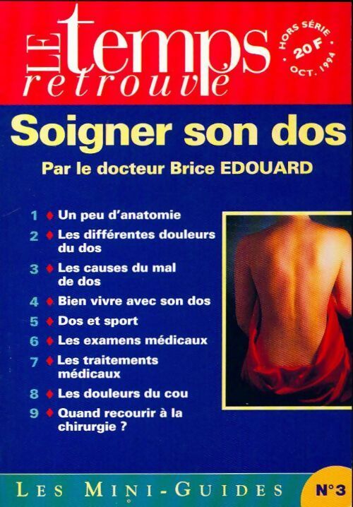 Livrenpoche : Soigner son dos - Collectif - Livre