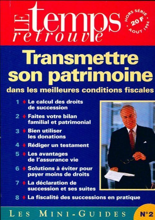 Livrenpoche : Transmettre son patrimoine - Collectif - Livre