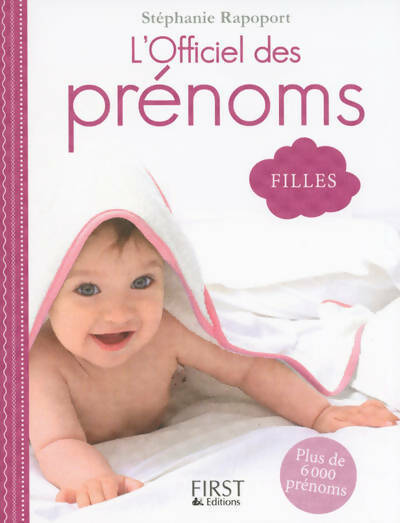Livrenpoche : Officiel des prénoms filles - Stéphanie Rapoport - Livre