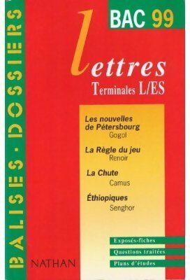 Livrenpoche : Lettres terminales L/ES 1999 - Lucien Giraudo - Livre