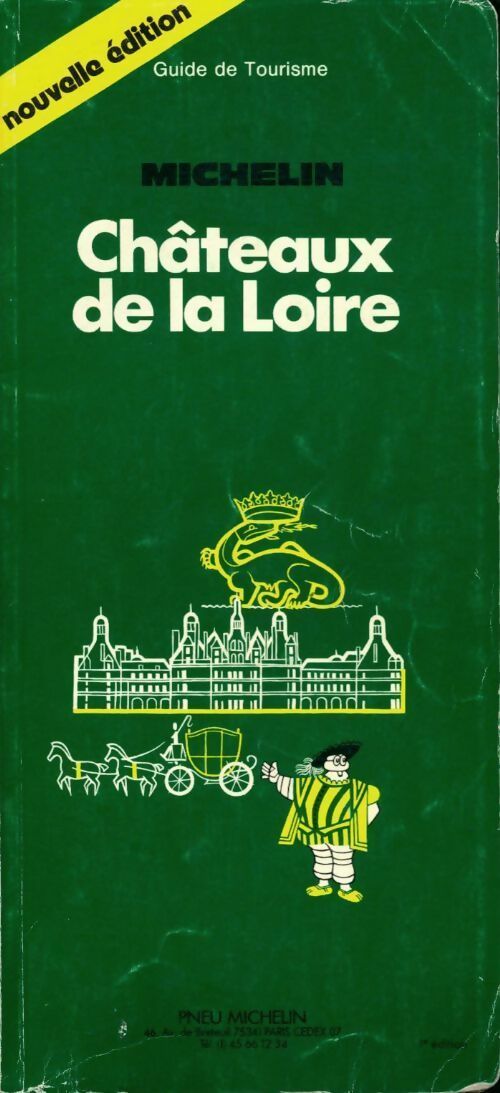 Châteaux de la Loire - Collectif -  Le Guide vert - Livre