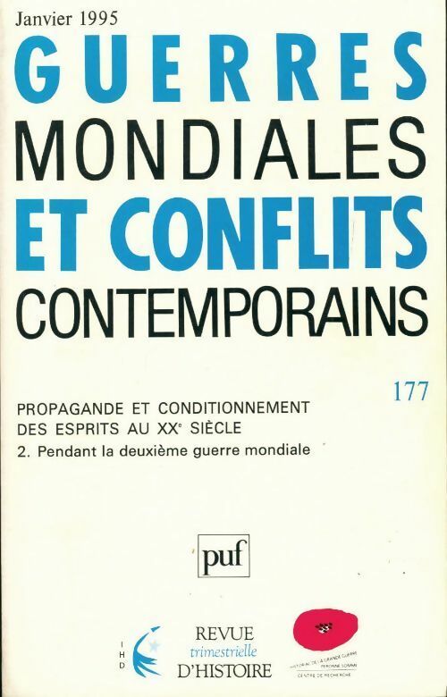 Livrenpoche : Guerres mondiales & conflits contemporains n°177 - Collectif - Livre