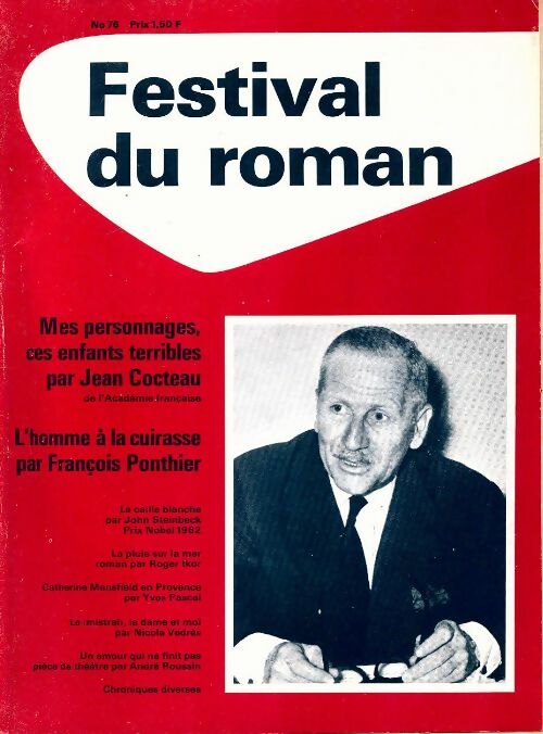 Livrenpoche : Festival du roman n°76 : Mes personnages, ces enfants terribles - Collectif - Livre