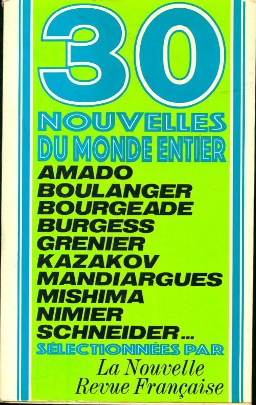 Livrenpoche : 30 nouvelles du monde entier - Collectif - Livre