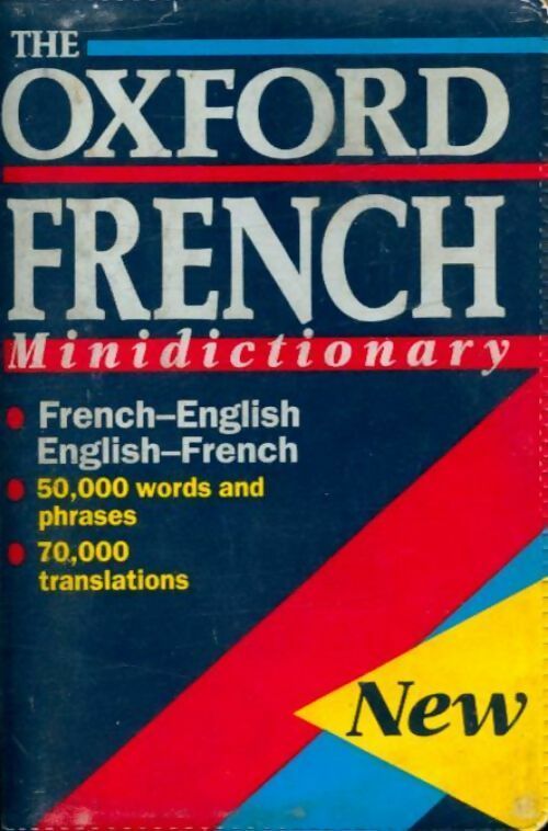 Livrenpoche : The oxford french minidictionary french-english english-french - Collectif - Livre