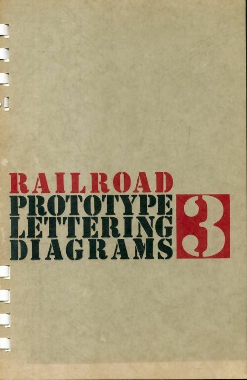 Livrenpoche : Rail road prototype lettering diagrams 3 - W.K. Walthers - Livre