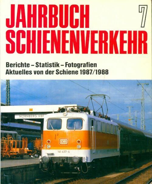 Livrenpoche : Jahrbuch Schienenverkehr 7 - Collectif - Livre