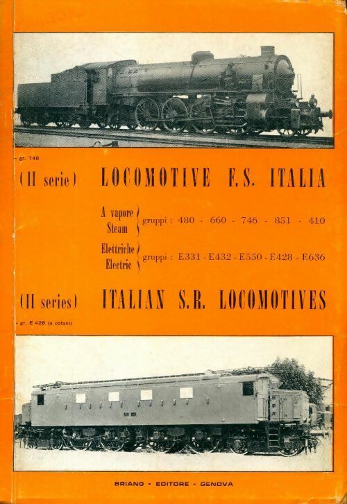 Livrenpoche : Locomotive F.S.Italia : II serie / Italian S.R. Locomotives - Collectif - Livre