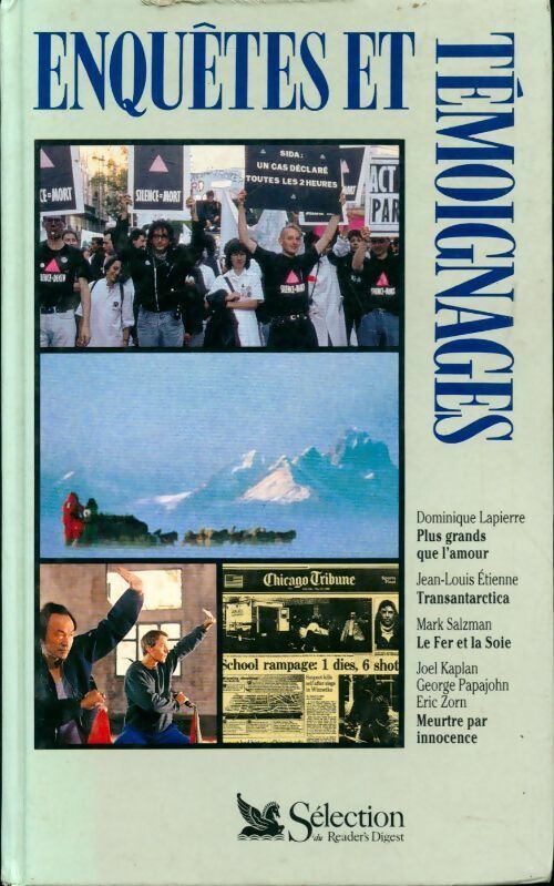 Livrenpoche : Plus grands que l'amour / Transantartica / Le fer et la soie / Meurtre par innocence - Collectif - Livre