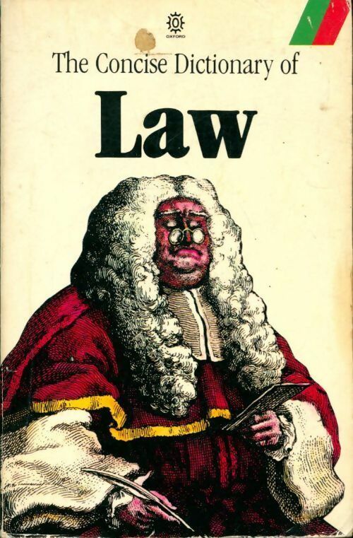 Livrenpoche : A concise dictionary of law - Collectif - Livre