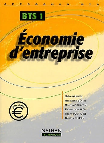 Livrenpoche : Economie d'entreprise BTS 1 - Collectif - Livre