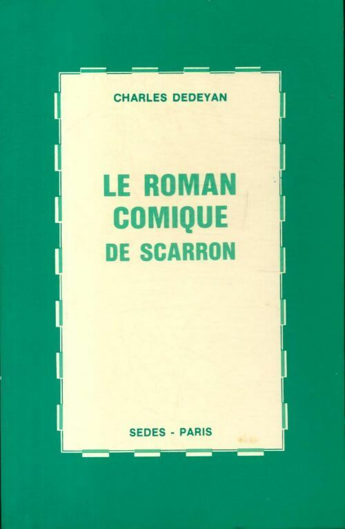 Livrenpoche : Le roman comique de Scarron - Charles Dédéyan - Livre