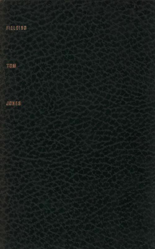 Tom Jones - Henry Fielding -  Les portiques - Livre