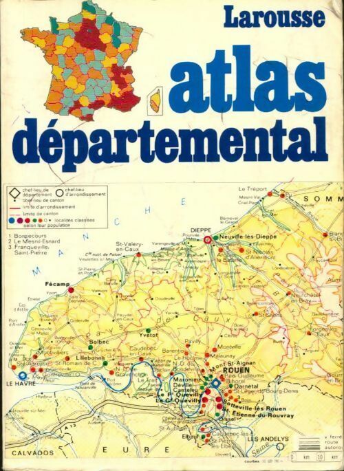 Livrenpoche : Atlas départemental - Collectif - Livre