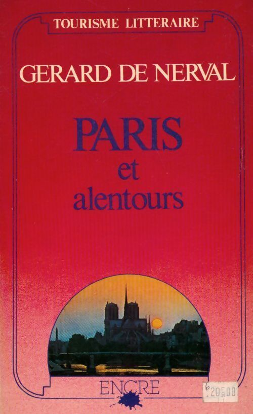 Livrenpoche : Paris et alentours - Gérard De Nerval - Livre