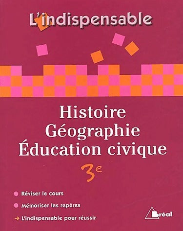 Livrenpoche : Histoire-géographie, éducation civique 3e - Fabrice Meunier - Livre