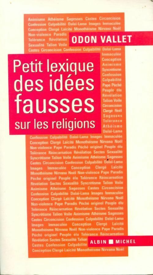 Livrenpoche : Petit lexique des idées fausses sur les religions - Odon Vallet - Livre