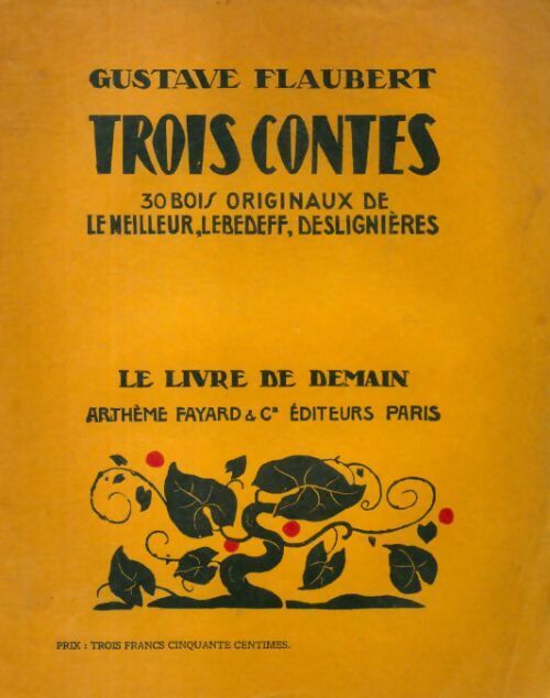 Livrenpoche : Trois contes - Gustave Flaubert - Livre