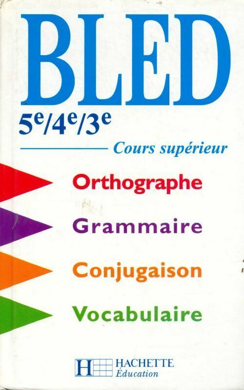 Livrenpoche : Cours d'orthographe 5e, 4e, 3e - Collectif - Livre
