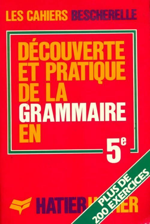Livrenpoche : Découverte et pratique de la grammaire en 5e - Collectif - Livre
