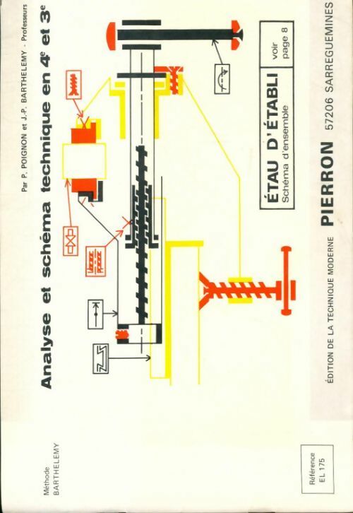 Livrenpoche : Analyse et schéma technique en 4e et 3e : étau d'établi - Pierre Poignon - Livre