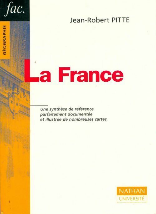 Livrenpoche : La France - Jean-Robert Pitte - Livre