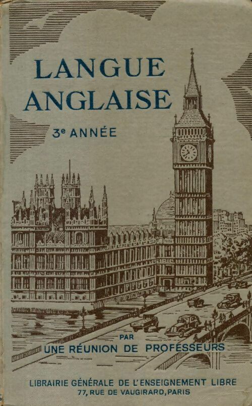 Livrenpoche : Langue anglaise 3è année - Collectif - Livre