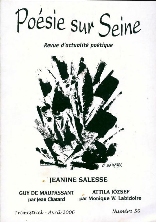 Livrenpoche : Poésie sur Seine n°56 - Collectif - Livre