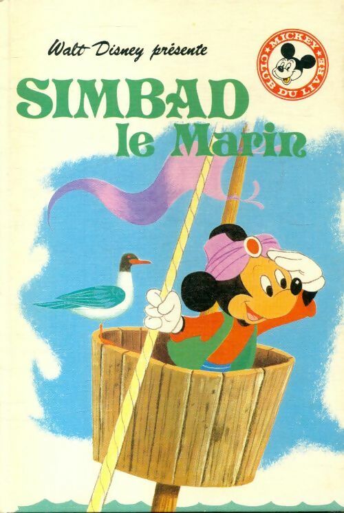 Simbad le marin - Inconnu -  Club du livre Mickey - Livre