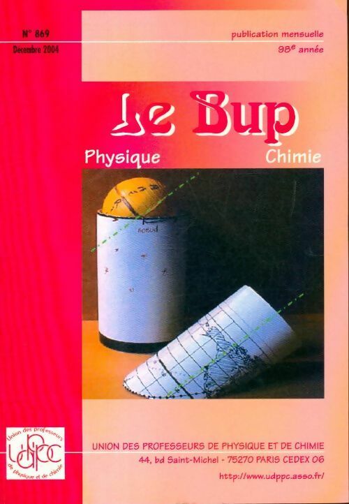 Le Bup n°869 - Collectif -  UDPPC - Livre