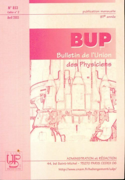 Livrenpoche : Bup n°853 cahier n°2 - Collectif - Livre