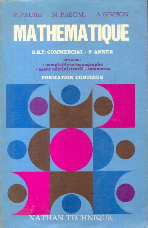 Livrenpoche : Mathématiques BEP commercial 2e année - Collectif - Livre