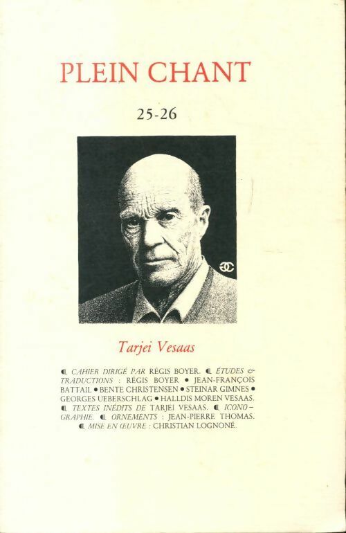 Livrenpoche : Plein chant n°25/26 - Collectif - Livre