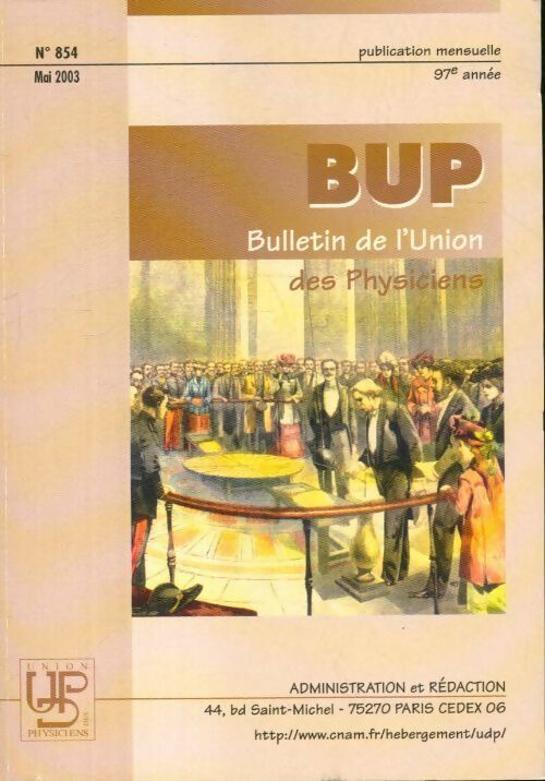 Livrenpoche : Bup n°854 - Collectif - Livre