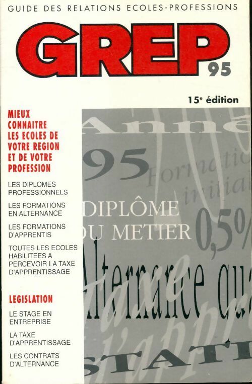 Livrenpoche : GREP 95 - Collectif - Livre