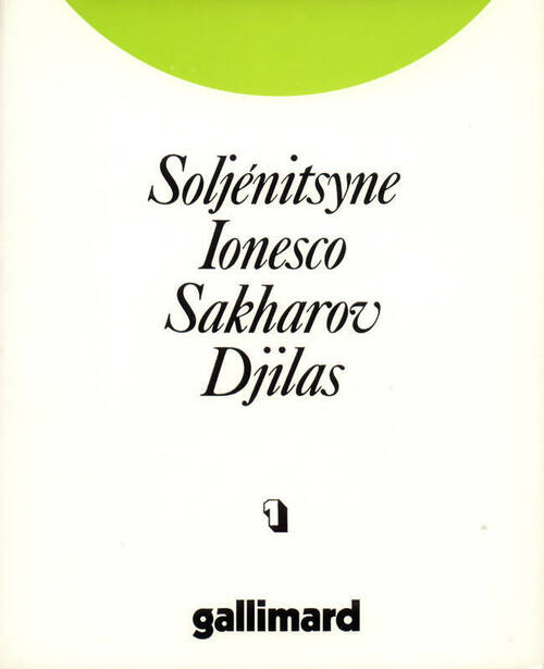 Livrenpoche : Continent n°1 : Soljenitsyne, Ionesco, Sakharov, Djilas - Collectif - Livre