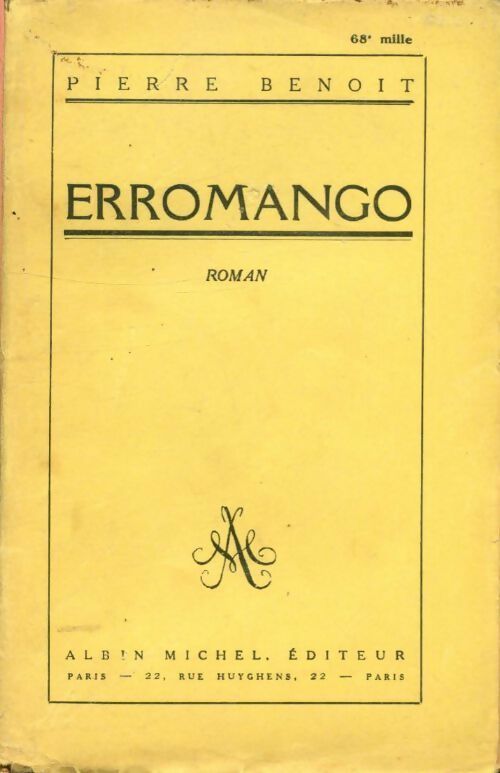 Livrenpoche : Erromango - Pierre Benoit - Livre