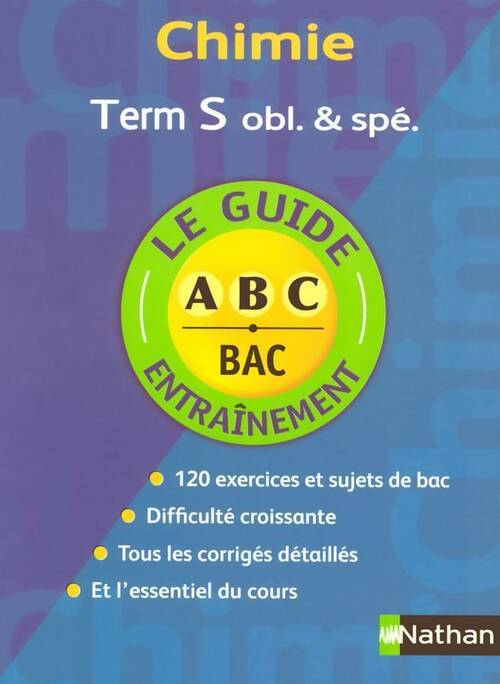 Livrenpoche : Chimie Terminale S obligatoire et spécialité - Marie-Emilie Charlery - Livre