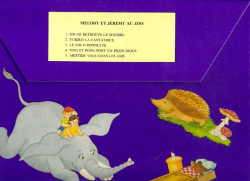 Livrenpoche : Melody et Jeremy au zoo - Collectif - Livre