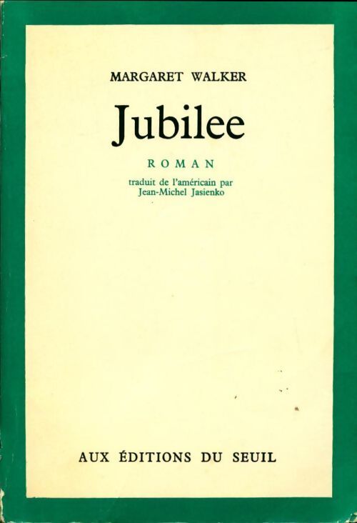 Jubilee - Margaret Walker - Livre