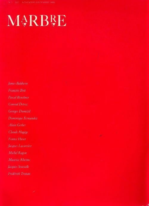 Livrenpoche : Marbre n°1 - Collectif - Livre
