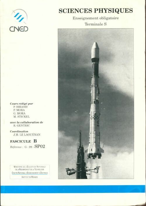 Livrenpoche : Sciences physique Terminale S enseignement obligatoire fascicule B - Collectif - Livre