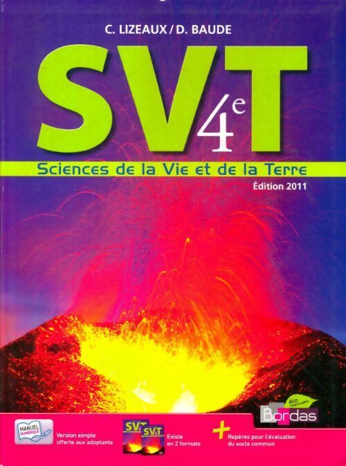 Livrenpoche : SVT 4e - C. Lizeaux - Livre